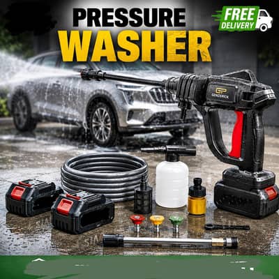 Automatic Cordless Car Wash Spray Gun 48Vf Pakistan | Wireless High