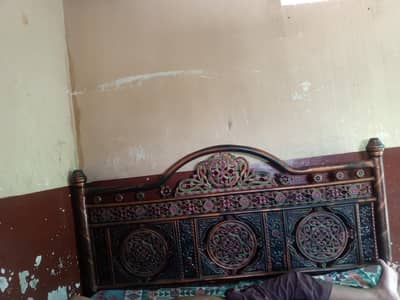 iron bed