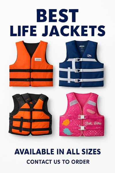 Premium Quality Imported Life Jackets