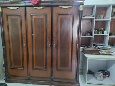 three door cupboard