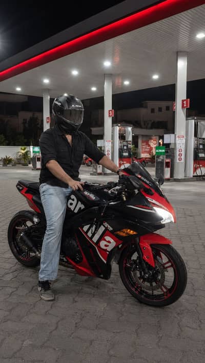 Aprilia rs 457 sports bike ( japanese engine)