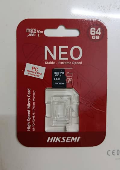 Hiksemi 64 GB Memory card (original)