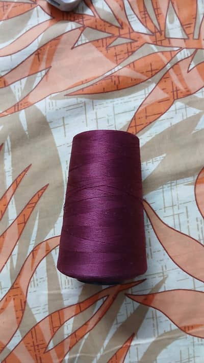 Premium Quality Maroon/Burgundy Thread Cones (Bulk Quantity Available)