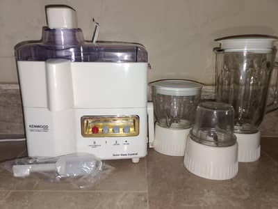 KENWOOD Juicer Blender Drymill & Grainder 4 in 1