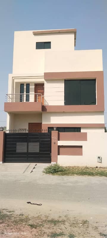 NEW LAHORE CITY PHASE 2 BRAND NEW MODERN DESIGN HOUSE FOR SALE READY TO MOVE ON CASH