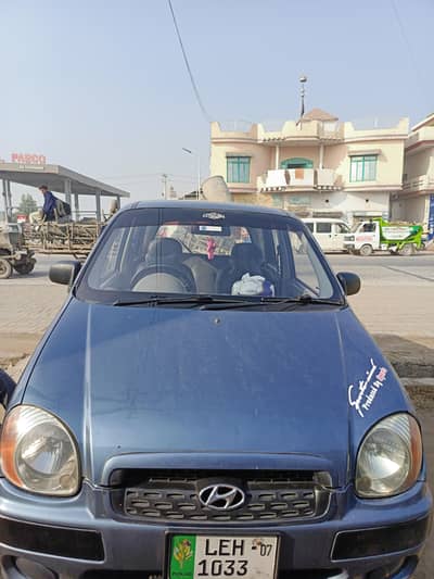 santro club 2007 model power window power steering new tyres