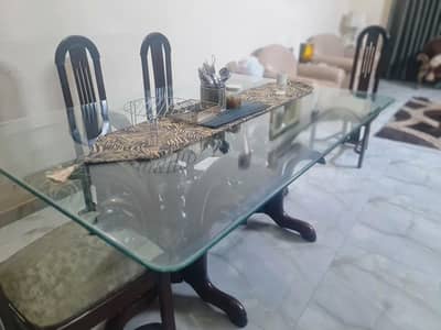 dinning table with Pure sheesham wood
