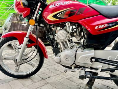 Suzuki GD 110 | Model 2023 | 1st Owner | Red Color Bike