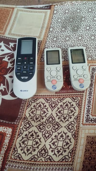 AC remote Gree and Pel