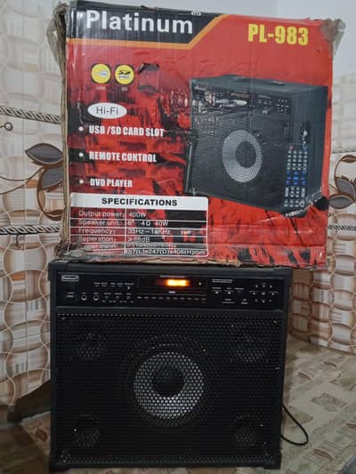 This is Speaker Big Size Untouched High volume Premium Quality