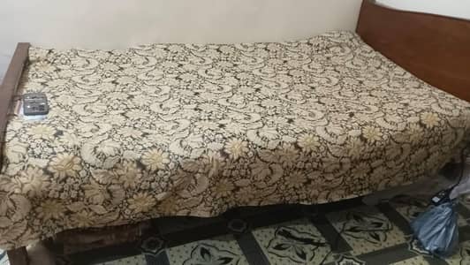 Bed + Sofa + book shelf for sale