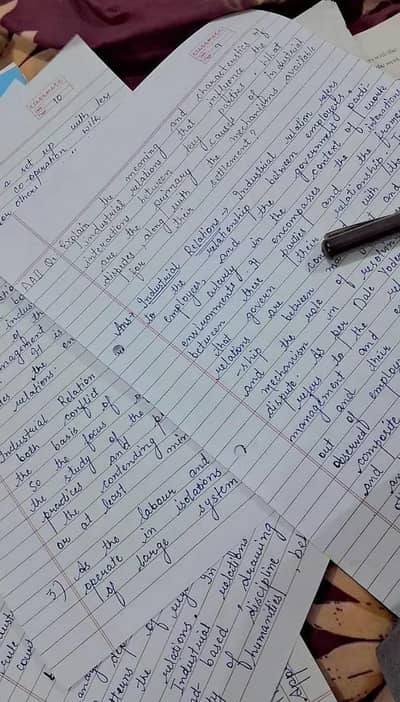 assignment writing work