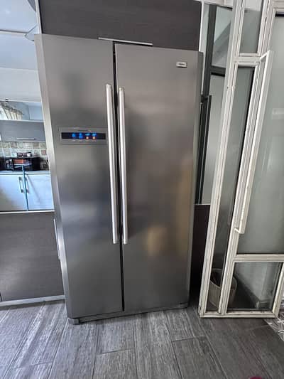 Refrigerator and sofa for sale