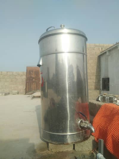 steel double layer tanki water or commercial use