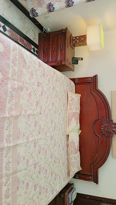 wooden king size bedset for sale at Islamabad