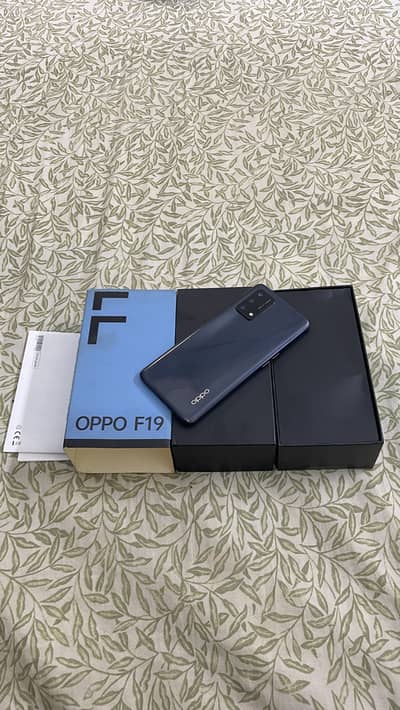 Oppo f19 6+6/128 with box