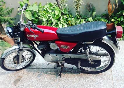 Kawasaki GTO 100 with original parts