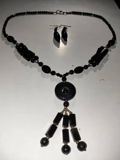 original marble gem stone set