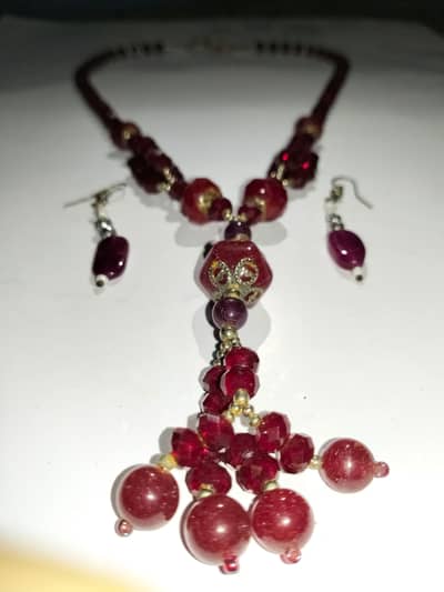 original marble gem stone set