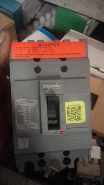 Schneider 100 amps breaker (100 prst original)