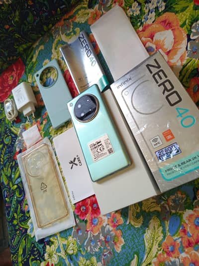 infinix zero 40 (4 month warrenty complete box)