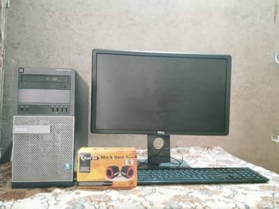 Dell Core i3 2nd Gen Full Setup For Sale | 24” LCD | SSD Installed