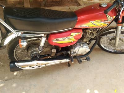 Honda 125 lush bik
