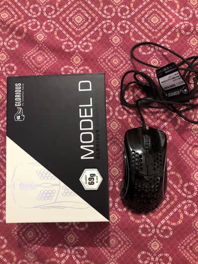 Glorious Model D RBG Gaming Mouse - Glossy Black