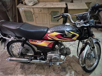 Honda cd70 2025 by 2026 sticker