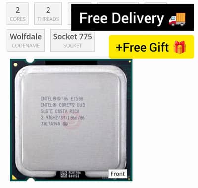 Intel core 2 duo e7500 prosseor for lga 775