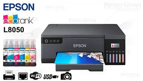epson L8050 100% less used