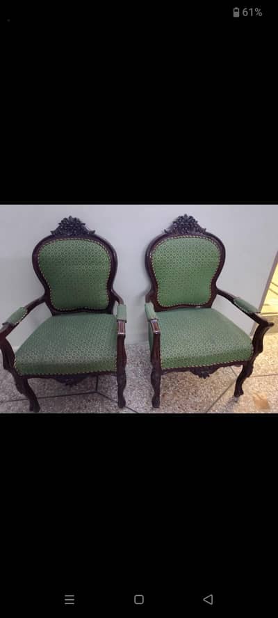 Original Chinioti Chairs – Pair for Sale