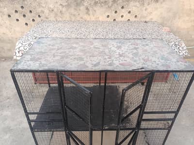 Aseel iron cage for sale 4*4