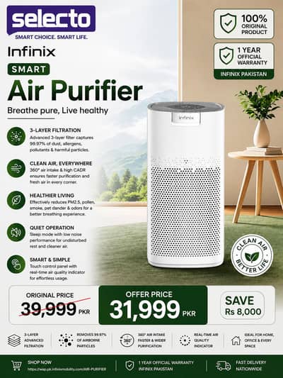 Infinix Smart Air Purifier XAP02