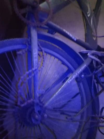 Cycle hai bhot rough condition hai