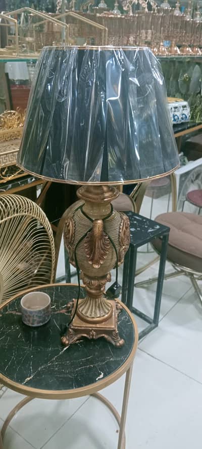 Side table lamps Pair