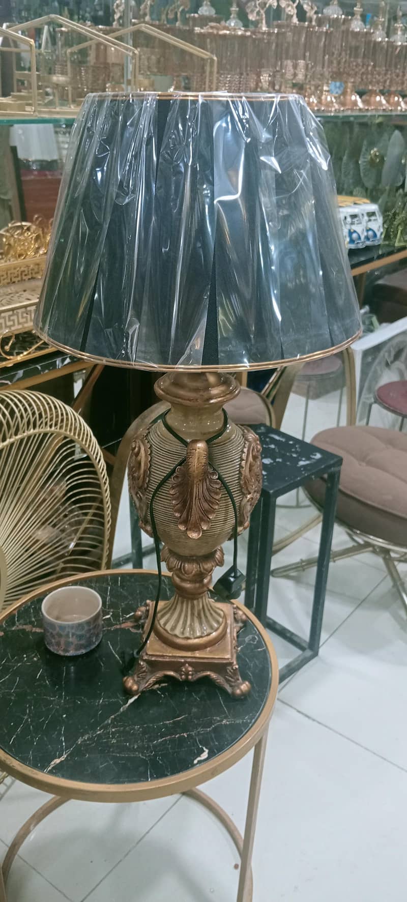 Side table lamps Pair 0