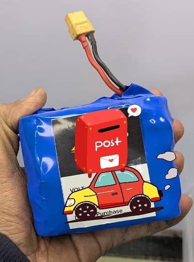 Custom made lithium ion battery pack