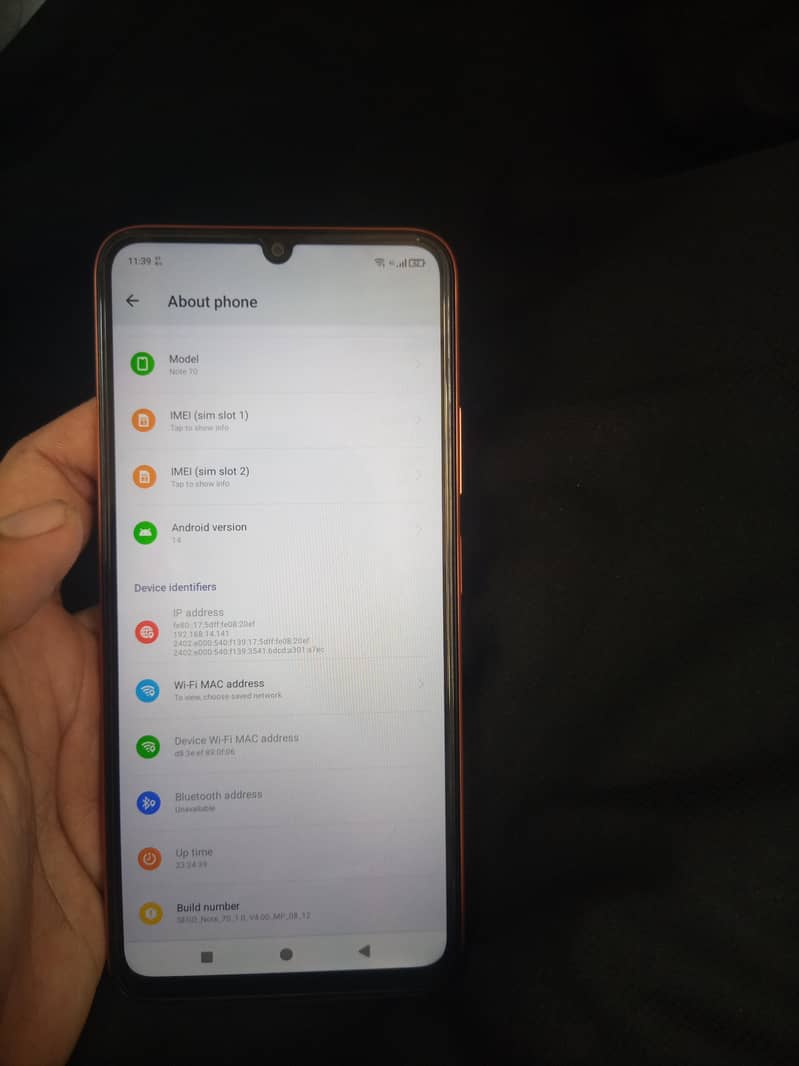 SEGO NOTE 70 4
