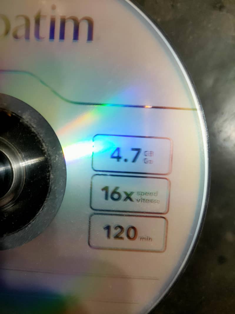 CD DVD Verbatim 1