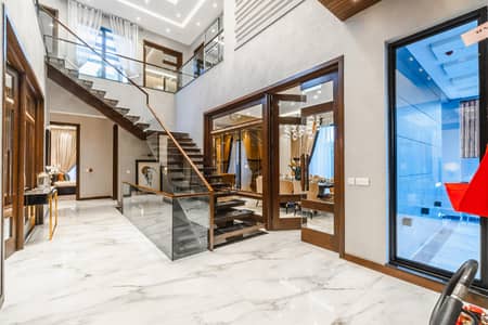 TASK EST OFFER : 1 Kanal Brand New Designer House Full Furnished Hot Location Near Carrefour Mall in Phase 7 DHA