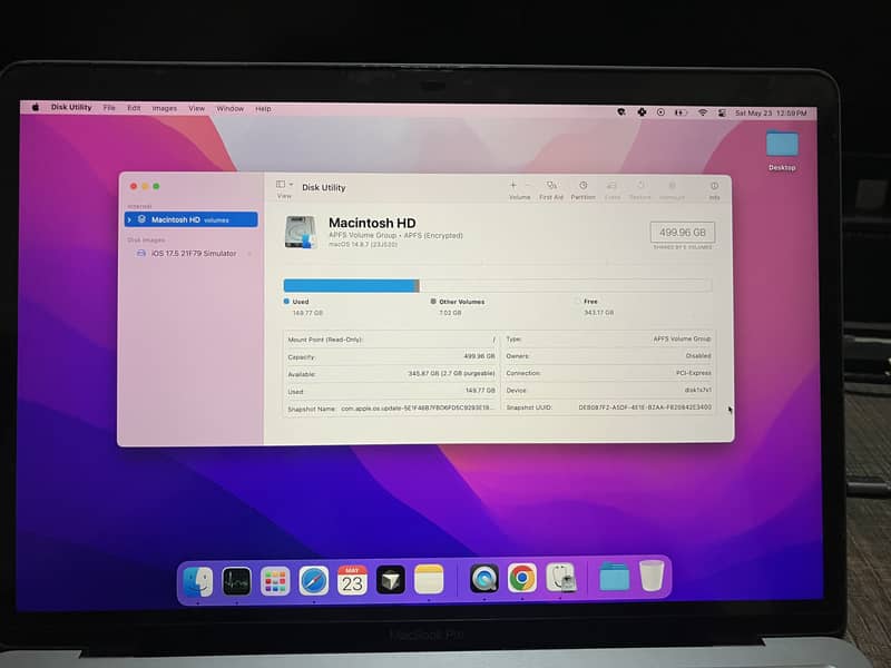 MacBook Pro 13-inch (2020) – 16GB RAM, 500GB SSD 5