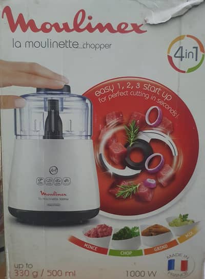 Moulinex Original Electric Chopper - Imported in Excellent Condition
