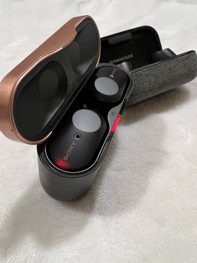Sony XM3 and Sennheiser Momentum 2 Earbuds