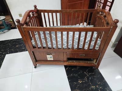 Baby cot Made Wth Pure Heavy wooden