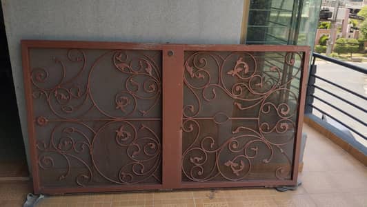 Iron Grill Door