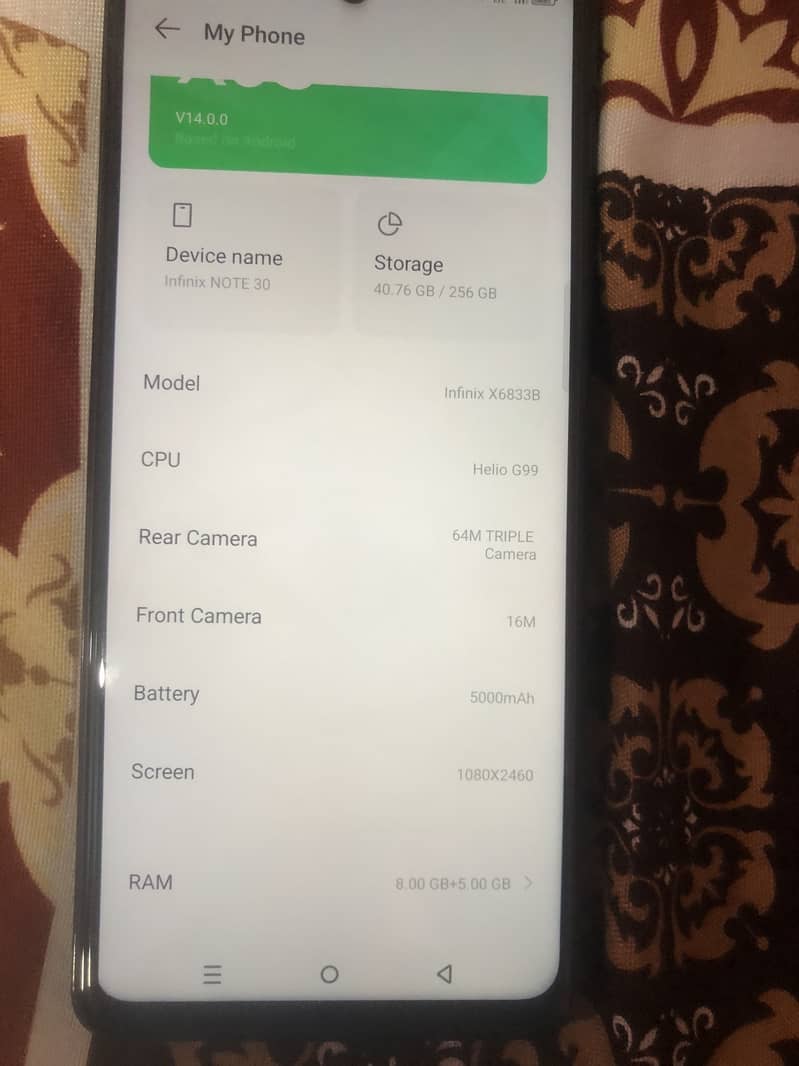 Infinix Note 30 7