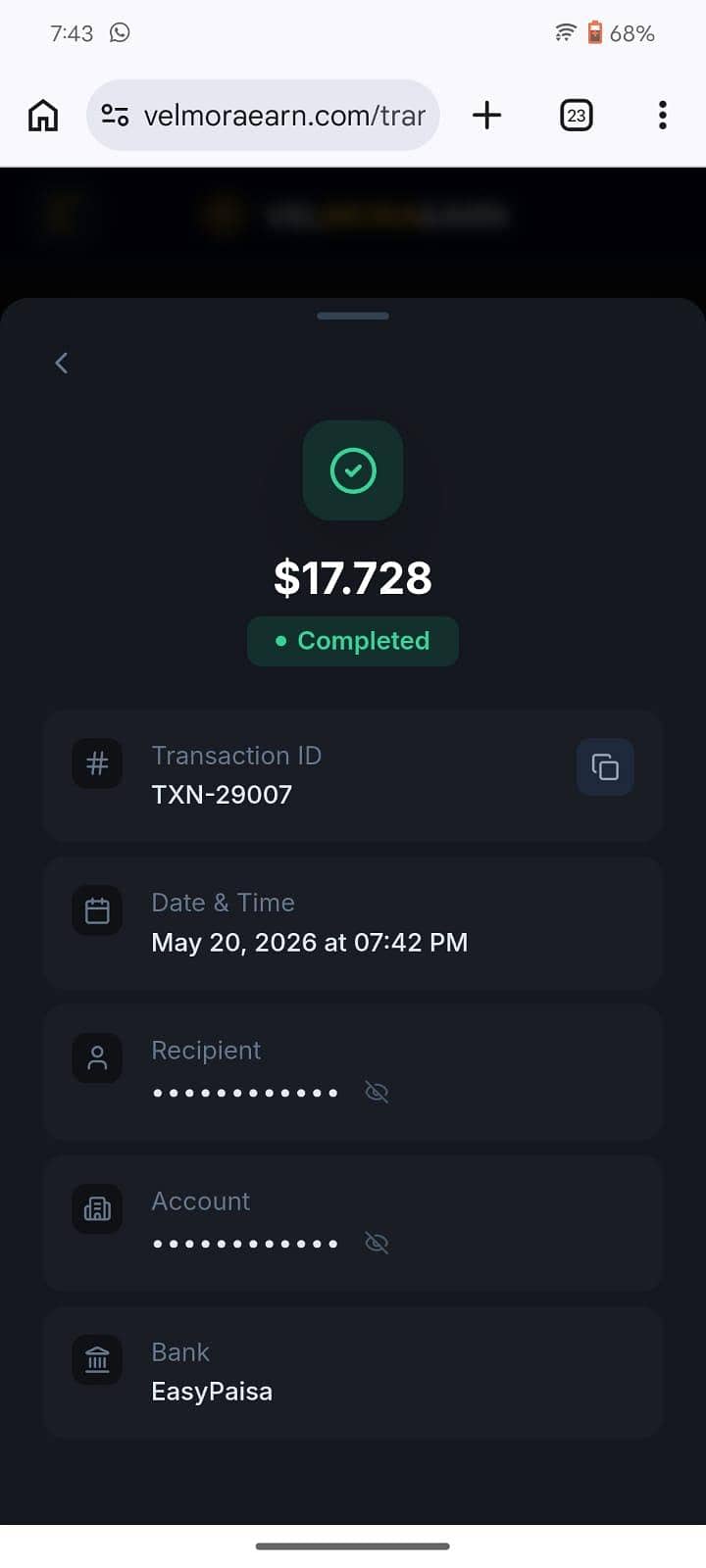 earning platform with proofs 3