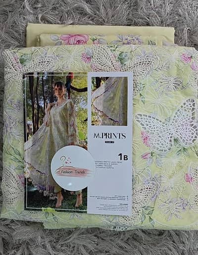 Maria B 3pc Lawn Suit