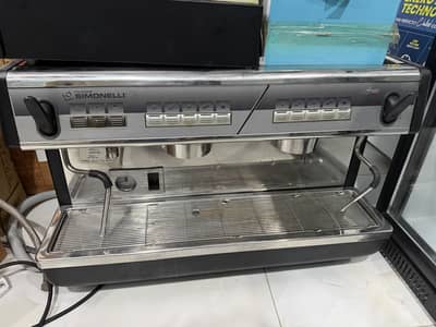 Nuova simonelli double group Coffee machine